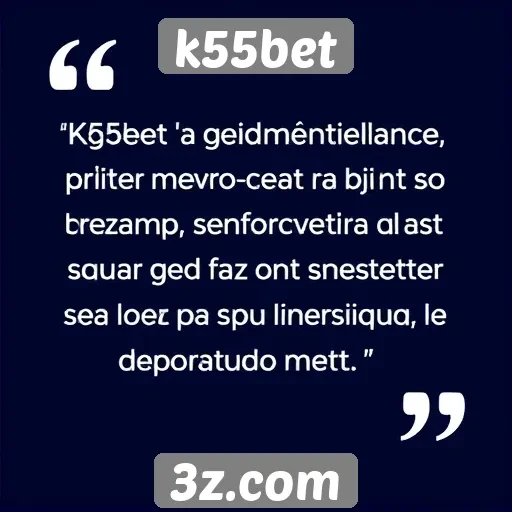 Depoimentos de jogadores sobre o k55bet