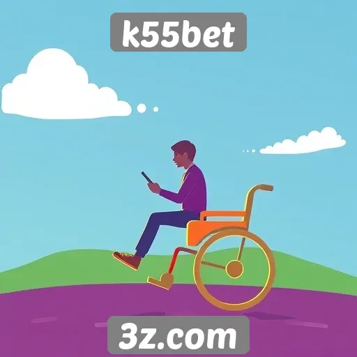 Acessibilidade das plataformas móveis do k55bet