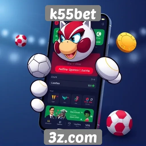 Funcionalidades do aplicativo k55bet